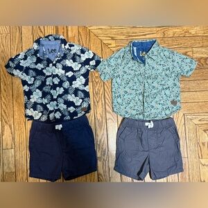 Baby Tropical/ Resort Shirts & Shorts Sets